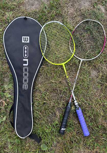 LOT2RAQUETTESBADMINTONETHOUSSE01